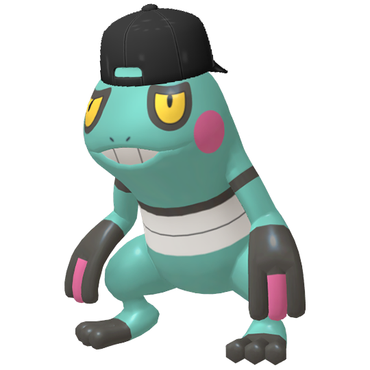 Is there a shiny Croagunk with Hat?