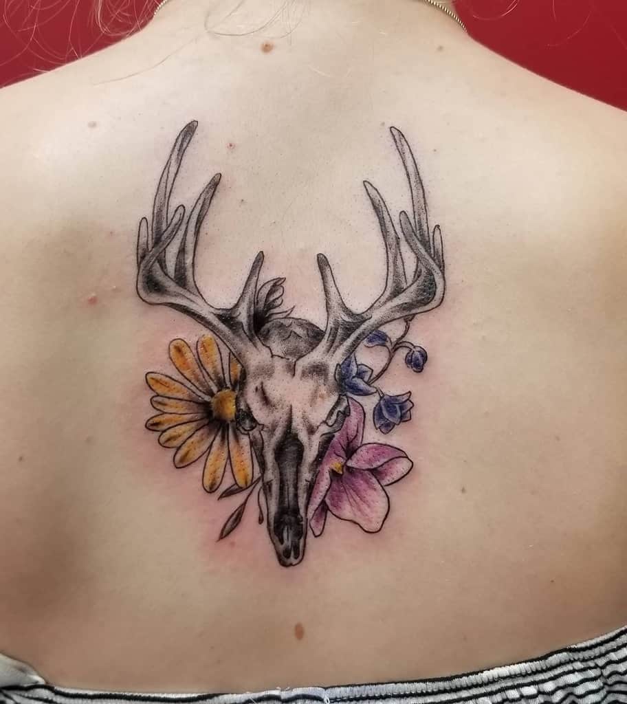 Deer Tattoo Designs Deer Tattoo Sketch For Female Deer And Flower Tattoo  Ideas, Instant download PDF, JPG, PNG $8.00 | Deer tattoo designs, Tattoo  sketches, Tattoo designs