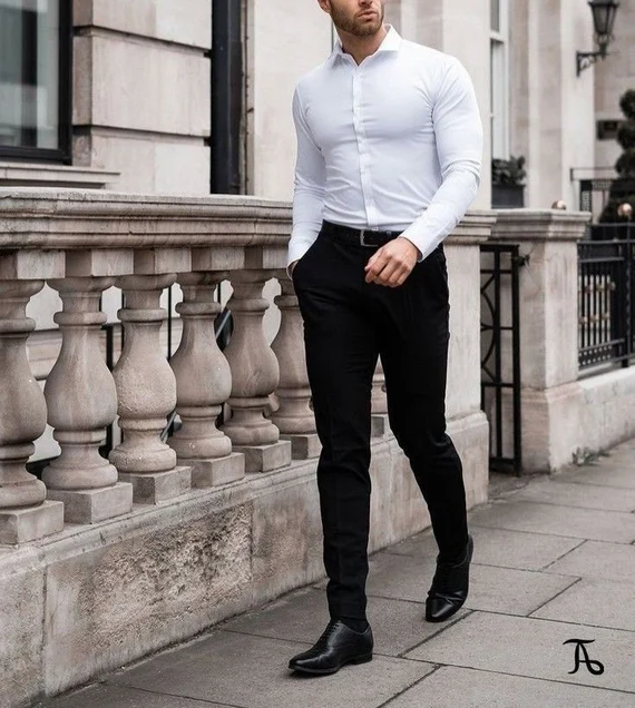 How To Wear Black and White Outfits Men (10 Ideas)? - Tech Preview