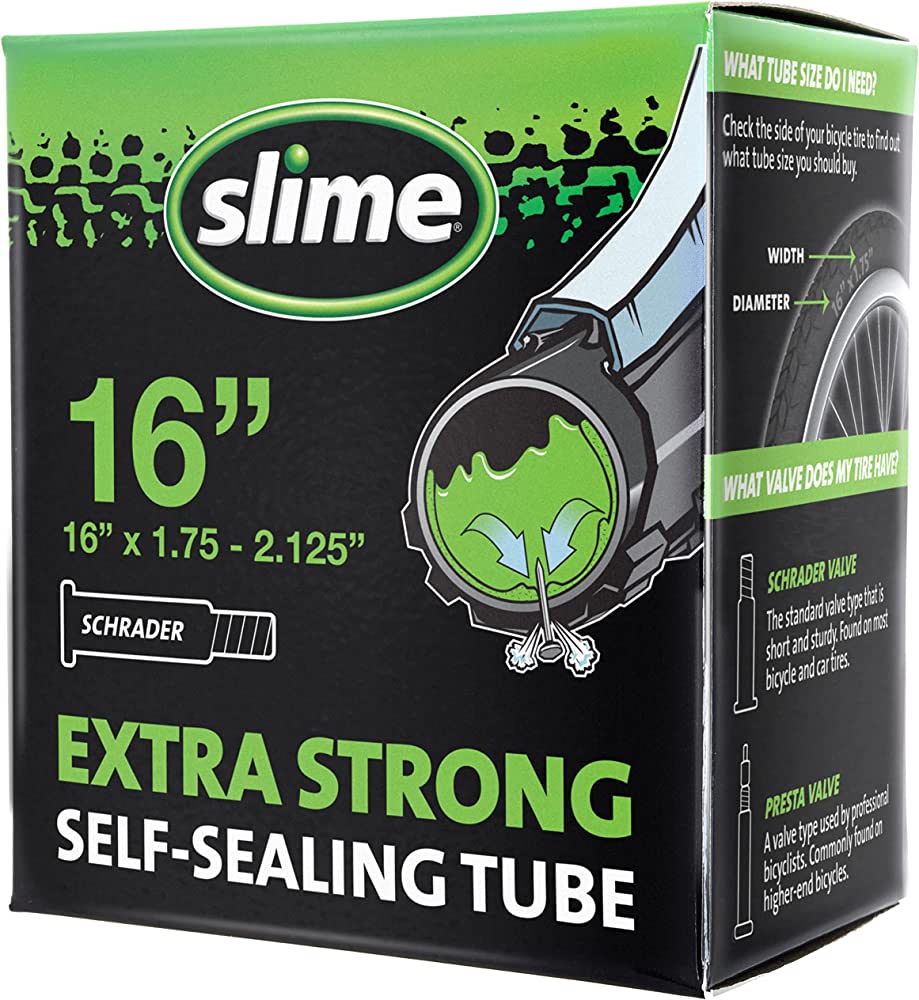 Bike Inner tranny tube with Slime Puncture Sealant (Slime 30045)