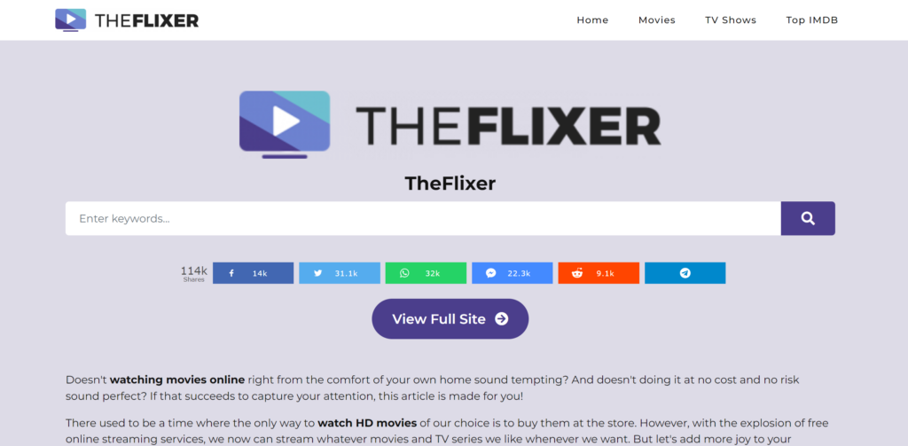 TheFlixer- Tech Preview