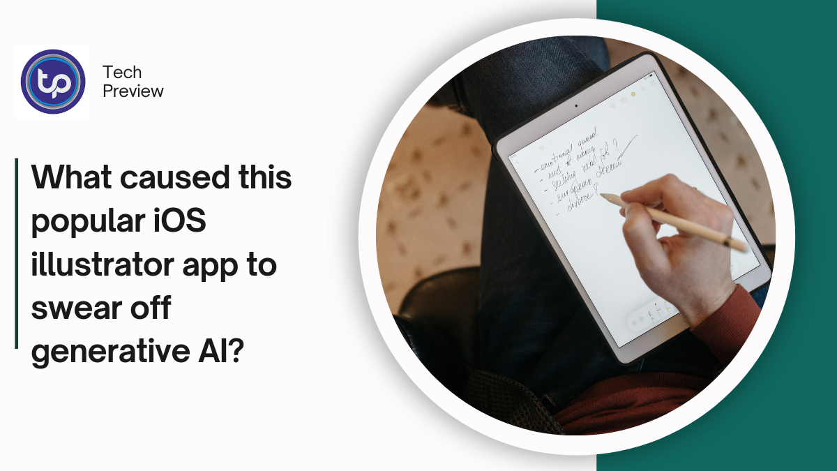 What caused this popular iOS illustrator app to swear off generative AI?