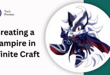 Creating a Vampire in Infinite Craft