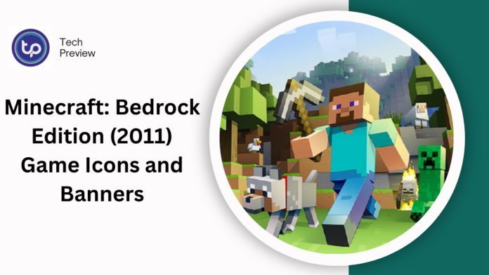 Minecraft: Bedrock Edition (2011) Game Icons and Banners