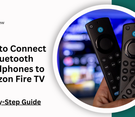 How to Connect Bluetooth Headphones to Amazon Fire TV