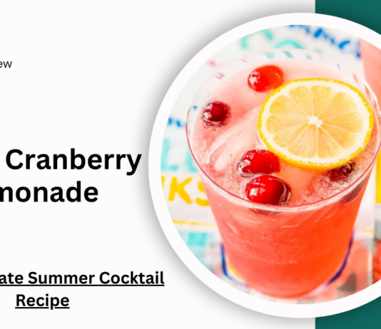 Vodka Cranberry Lemonade