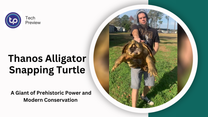 Thanos Alligator Snapping Turtle