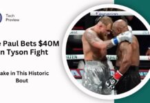 Jake Paul Bets $40M on Tyson Fight: What’s at Stake in This Historic Bout