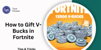 Gift V-Bucks in Fortnite