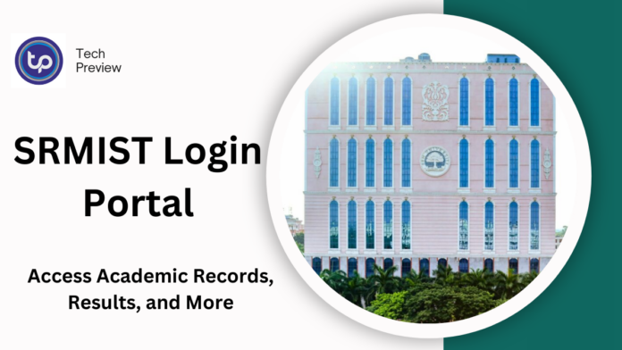 SRMIST Login Portal