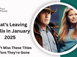 what’s leaving netflix in january 2025