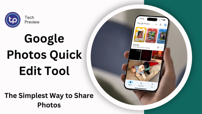 Google Photos Quick Edit Tool