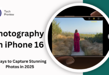 Photography on iPhone 16