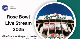 Rose Bowl Live Stream 2025