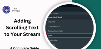 Adding Scrolling Text to Your Stream