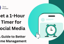 Set a 1-Hour Timer for Social Media