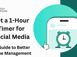 Set a 1-Hour Timer for Social Media