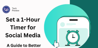 Set a 1-Hour Timer for Social Media