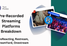 Pre-Recorded Streaming Platforms Breakdown