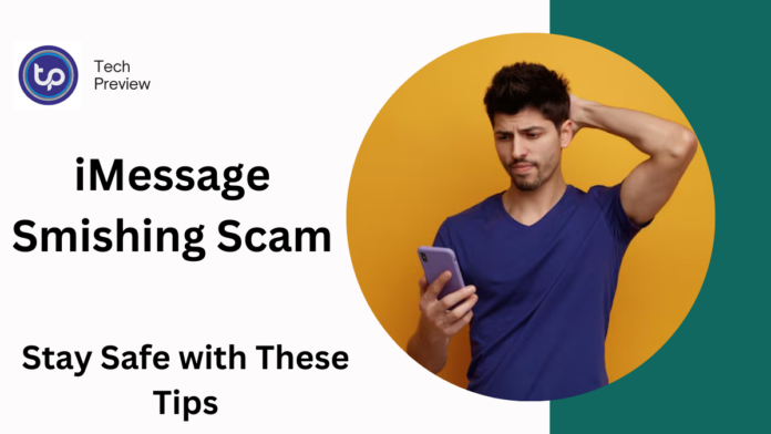 iMessage smishing scam: